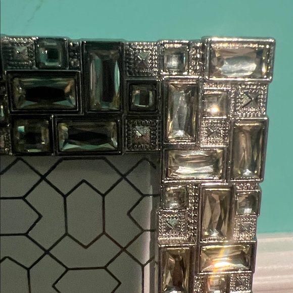 Parisian Works Silver Mosaic Photo Frame Duo - Picture 3 of 6